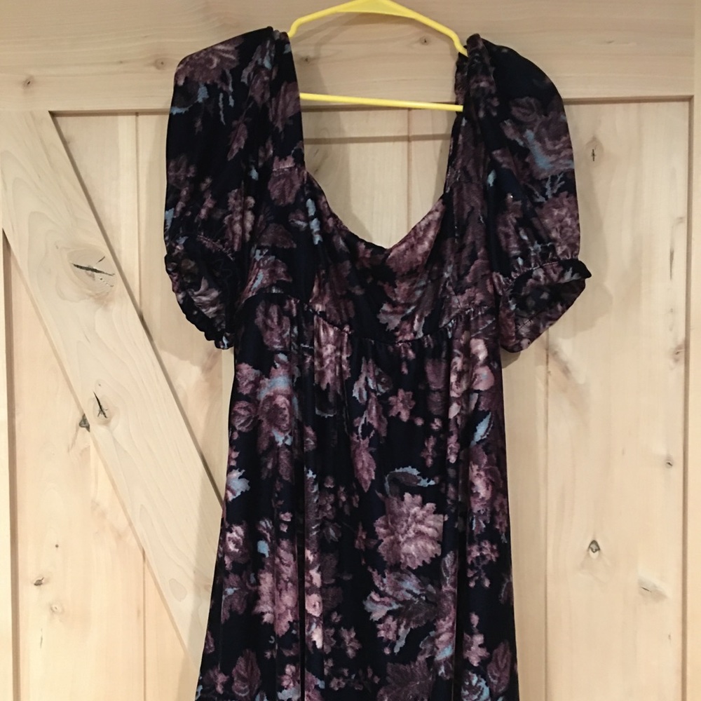 Velvet Babydoll Dress